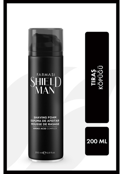 Yumuşak ve Ferah Tıraş Köpüğü 200 Ml, Rahat ve Pratik Kullanım Sağlar.