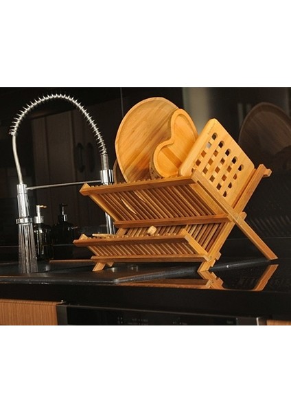 Bambu Katlanır Tabaklık 46X33 cm modelleri