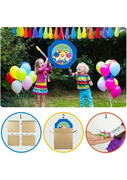 Pinyata Gökkuşaklı-Bulutlu 42CM Ahş.sop.turkuaz fırsatları