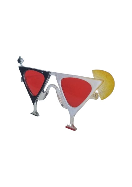 Parti Gözlük Siyah-Beyazkokteyl Bardağı Kırm.camlı fiyatları