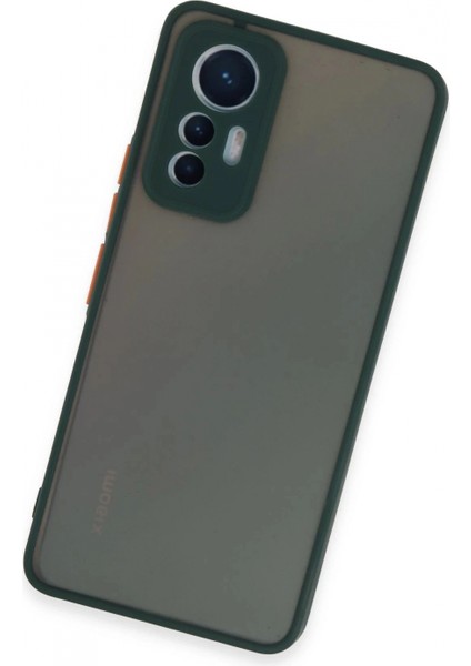 Xiaomi Mi 12 Lite Kılıf Montreal Silikon Kapak - Yeşil modelleri