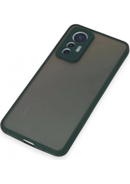 Xiaomi Mi 12 Lite Kılıf Montreal Silikon Kapak - Yeşil indirimleri