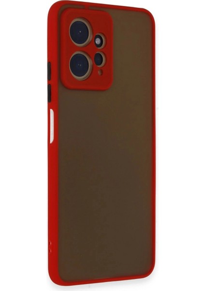 Xiaomi Redmi Note 12 4g Kılıf Montreal Silikon Kapak - Kırmızı fiyatları