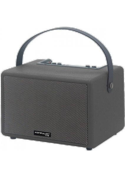 F31 50W Sürücülü 2 Adet Mikrofonlu Bt 5.2 Kablosuz Hoparlör - Siyah