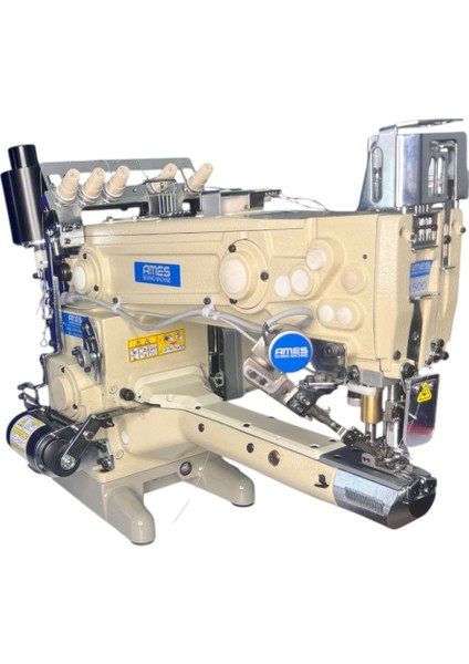 AS-1500-156M-UT Ames Ters Burunlu (Extra Uzun-37 Cm) Iplik Kesmeli Elektrikli Reçme