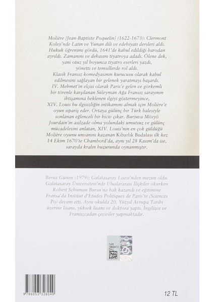 Kibarlık Budalası - Molière | Vitrindeki Kitaplar fiyatları