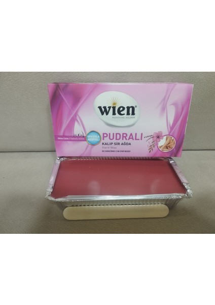 Pudralı Ağda Sirisi 400 ml x 2 Paket, Pembe Renkli, Güzel ve Etkili Bakım