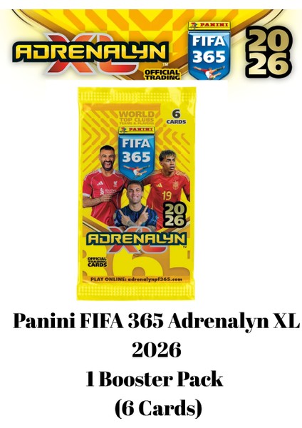 Official Lisanslı Panini Fıfa 365 Adrenalyn Xl™ Trading Cards 3 Paket (18 Kart) modelleri