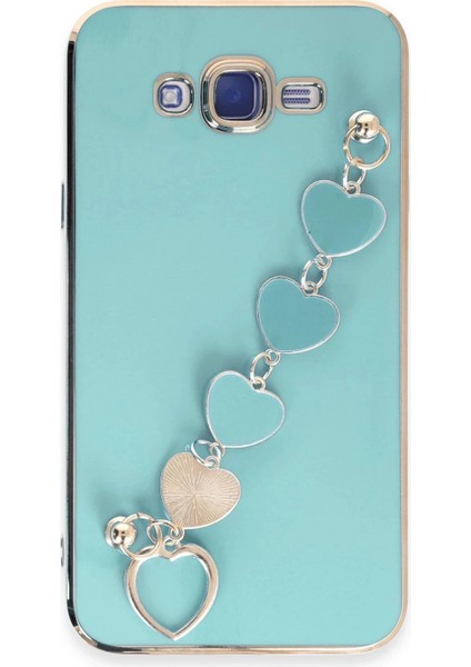 Samsung Galaxy J7 Kılıf Esila Silikon - Su Yeşili