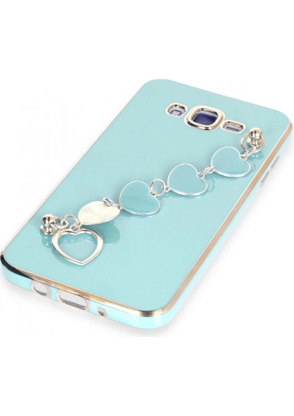 Samsung Galaxy J7 Kılıf Esila Silikon - Su Yeşili fırsatları