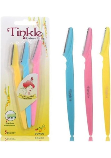 3'lü Kaş Usturası Seti, Temiz ve Pratik Bakım Aracı