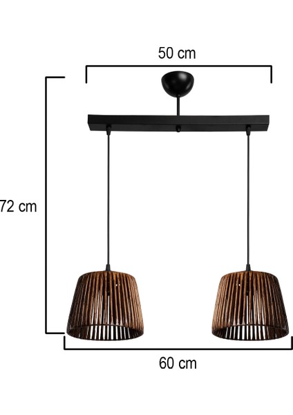 Roya Ikili ve Üçlü Sarkıt Avize- Salon-Oturma Odası-Yatak Odası-Antre-Mutfak fırsatları
