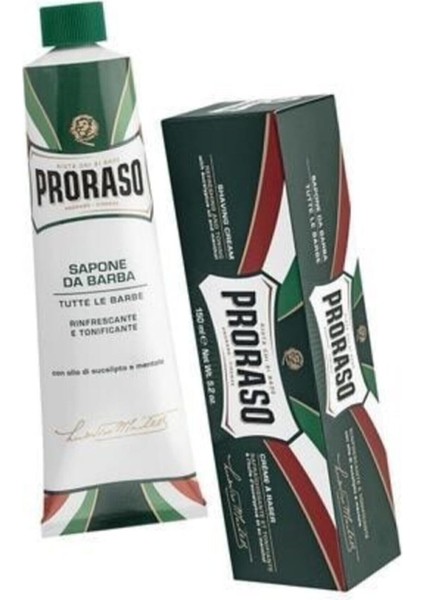 Okaliptus Yağlı Tıraş Kremi, 150ML, Ferah ve Rahatlatıcı Kokusu ile Günlük Kullanım