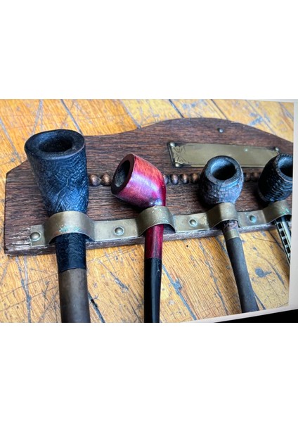 Ahşap ve Pirinçten Avrupa Pipoluk 35 cm 13 cm Ölçülerinde fiyatları