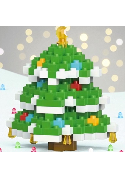 Yılbaşı Ağacı Mini LEGO Bricks modelleri