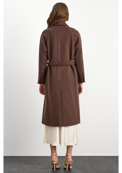 Reglan Kol Jakar Desen Limited Edition Kaban Kahve 3135