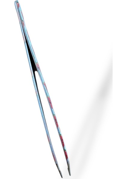 Mavi Renkli Karpuz Desenli Çelik Cımbız, Hassas ve Şık Tasarım fiyatları