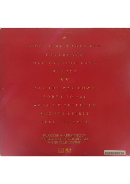 Commodores – Heroes Lp fiyatları