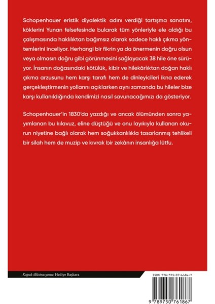 Haklı Çıkma Sanatı - Arthur Schopenhauer | Vitrindeki Kitaplar fiyatları