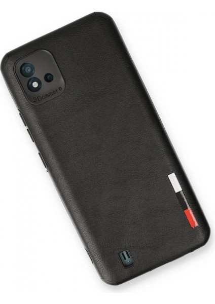 Realme C11 2021 Kılıf Loop Deri Silikon - Siyah modelleri