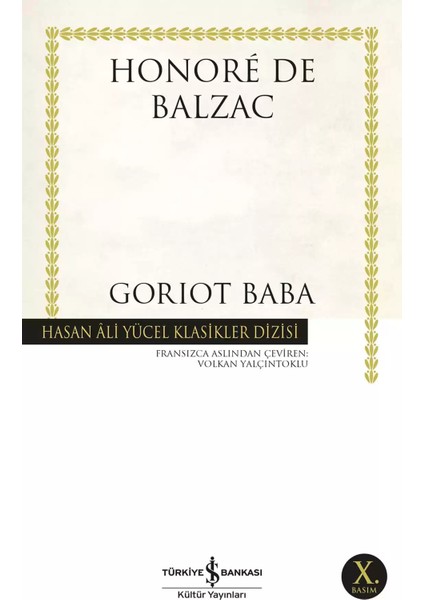 Goriot Baba - Honoré De Balzac | Vitrindeki Kitaplar fiyatları