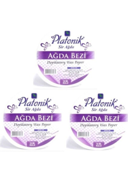 Sir Ağda Bezi 10M Rulo, Paket x 3, Bakım ve Temizlik Için Ideal