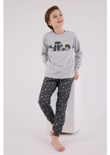 Roly Poly Erkek Çocuk Rolypoly Uzun Kol Pijama Takımı RP3683