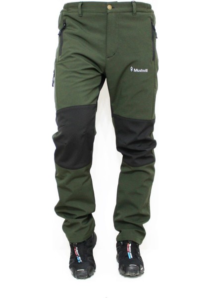 Outdoor Softshell Kışlık Erkek Pantolon-Haki fiyatları