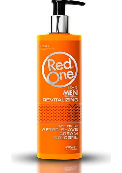 Turuncu Krem Kolonya Tıraş Sonrası Balsam 400 Ml, Ferahlatıcı ve Rahatlatıcı