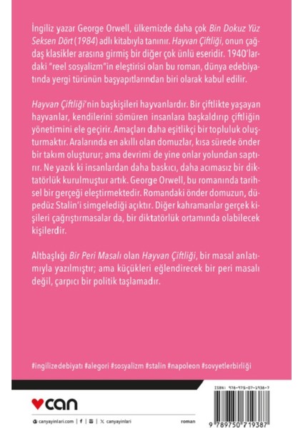 Hayvan Çiftliği - George Orwell | Vitrindeki Kitaplar fiyatları