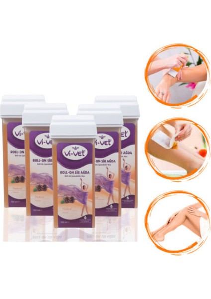 Doğal Kartuş ve Roll-On Ağda 5'li Set, Pürüzsüz ve Bakımlı Cilt Için fiyatları