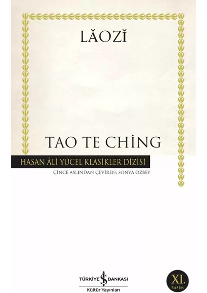 Tao Te Ching - Lǎozǐ | Vitrindeki Kitaplar