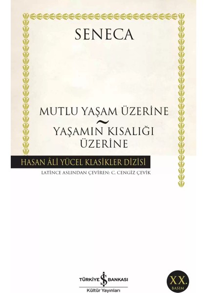 Mutlu Yaşam Üzerine - Yaşamın Kısalığı Üzerine / Seneca | Vitrindeki Kitaplar fiyatları