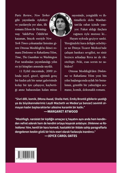 Dinlenme ve Rahatlama Yılım - Ottessa Moshfegh | Vitrindeki Kitaplar fiyatları