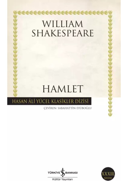 Hamlet - William Shakespeare | Vitrindeki Kitaplar