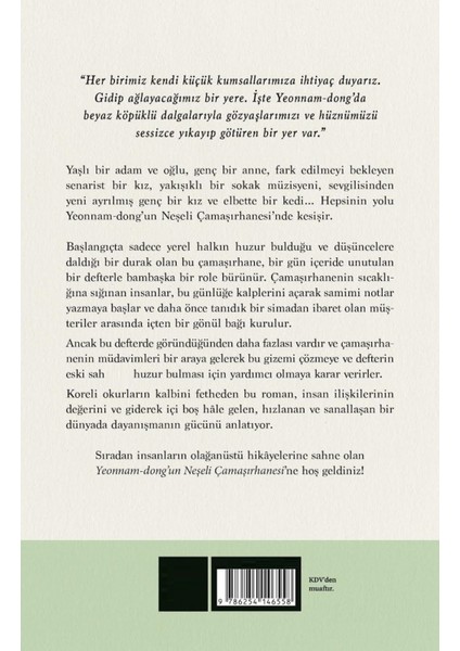 Yeonnam-Dong'un Neşeli Çamaşırhanesi - Kim Jiyun | Vitrindeki Kitaplar fiyatları