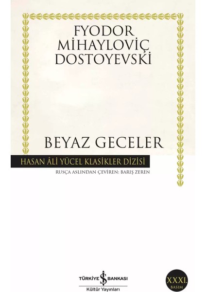 Beyaz Geceler - F.m. Dostoyevski | Vitrindeki Kitaplar