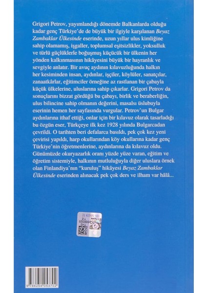 Beyaz Zambaklar Ülkesinde - Grigori Spiridonoviç Petrov | Vitrindeki Kitaplar fiyatları