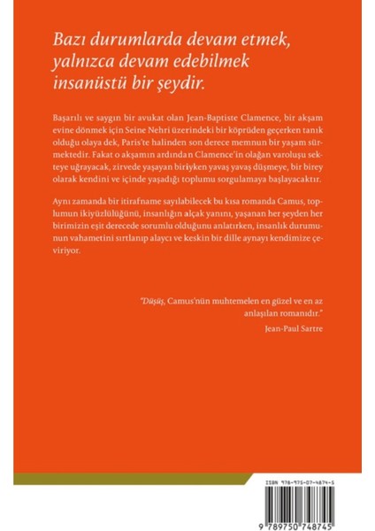 Düşüş - Albert Camus | Vitrindeki Kitaplar fiyatları