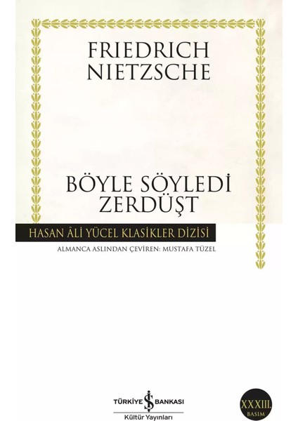Böyle Söyledi Zerdüşt - Friedrich Nietzsche | Vitrindeki Kitaplar