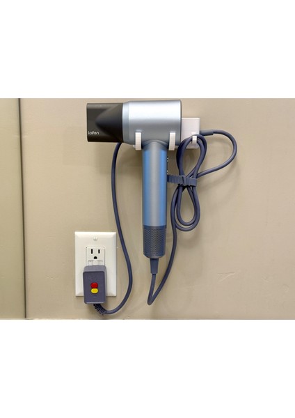 Laifen Uyumlu Saç Kurutma Makinesi Duvar Askı Aparatı