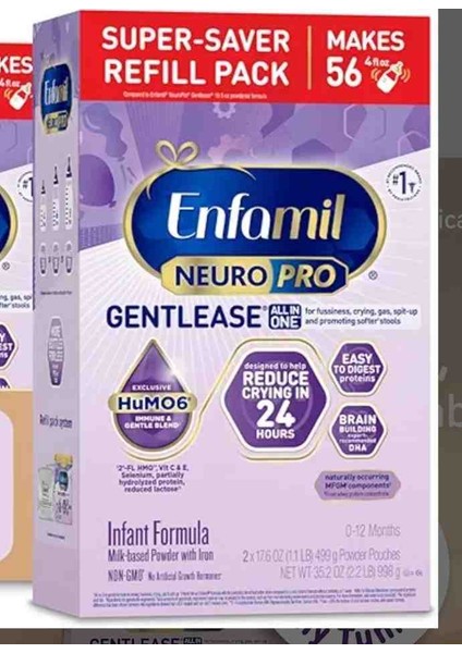 Neuropro Gentlease Baby Formula 35.2 Oz 998 Gr.