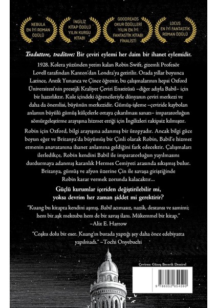 Türkçe Baskı: Babil - R. F. Kuang | Vitrindeki Kitaplar fiyatları