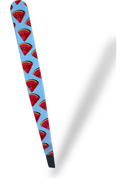 Mavi Renk Karpuz Desenli Paslanmaz Çelik Cımbız