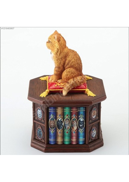 Hayvanlar Alemi Kütüphaneci Kedi Biblo Hediyelik 1 Adet fiyatları