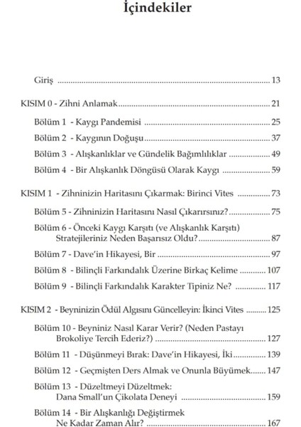 Kaygı Döngüsünü Kırmak - Judson Brewer | Vitrindeki Kitaplar modelleri