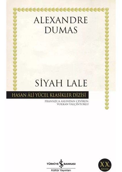 Siyah Lale - Alexandre Dumas | Vitrindeki Kitaplar