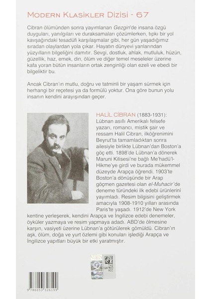 Gezgin - Halil Cibran | Vitrindeki Kitaplar fiyatları