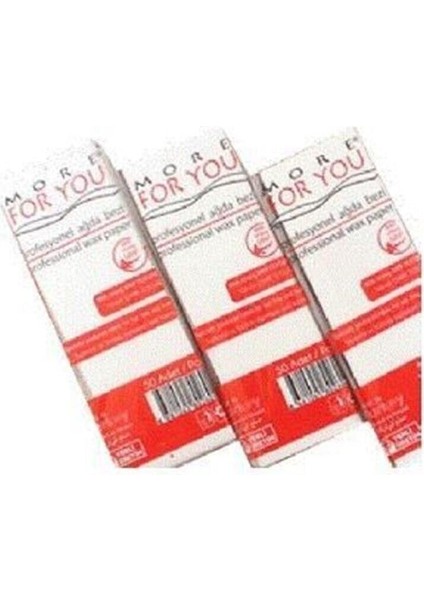 Yumuşak ve Hassas 50 Dilim Tüysüz Peçete ve Ağda Bezi Seti