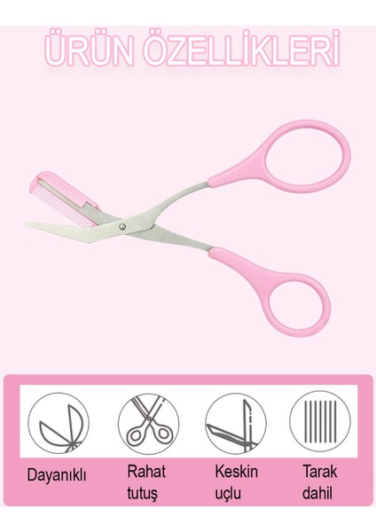 Pratik Kaş ve Bıyık Makası, Yüz ve Kirpik Düzenleyici, Kolay Şekillendirme indirimleri